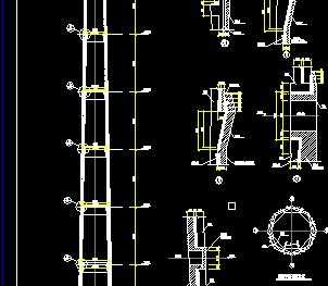 某60米高烟囱结构设计图