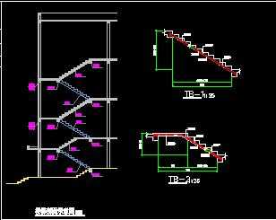 某砌体结构宿舍楼楼梯节点构造详图