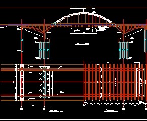 中承式拱桥设计图