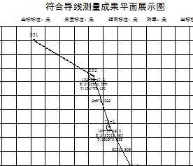 附合导线严密平差计算范例(表格)