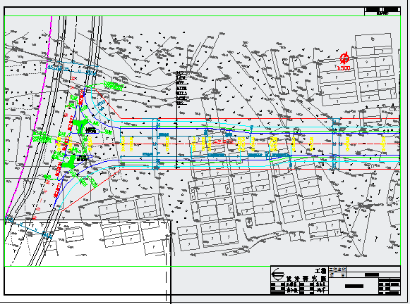 市政道路及管网工程设计图纸