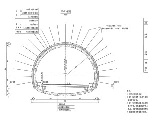 某高速公路隧道施工图纸