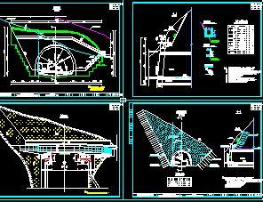 隧道洞门设计图纸