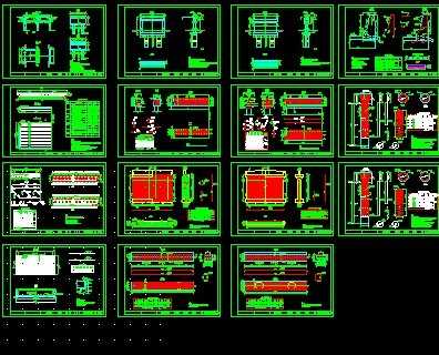 某桥梁全套施工图
