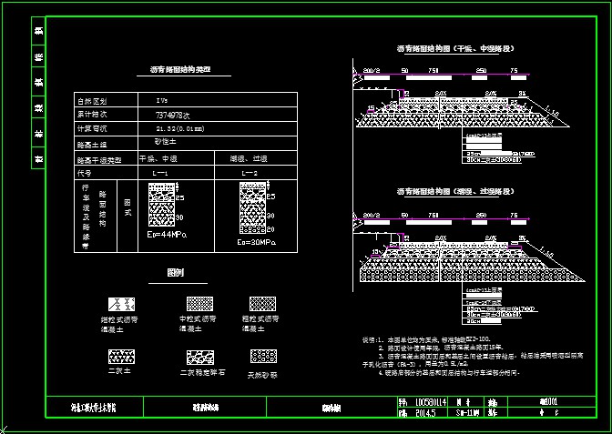 路面结构详图