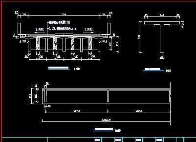 桥梁上部结构图,钢筋图免费下载 - 桥梁图纸 - 土木