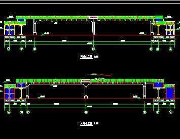 人行天桥施工图纸