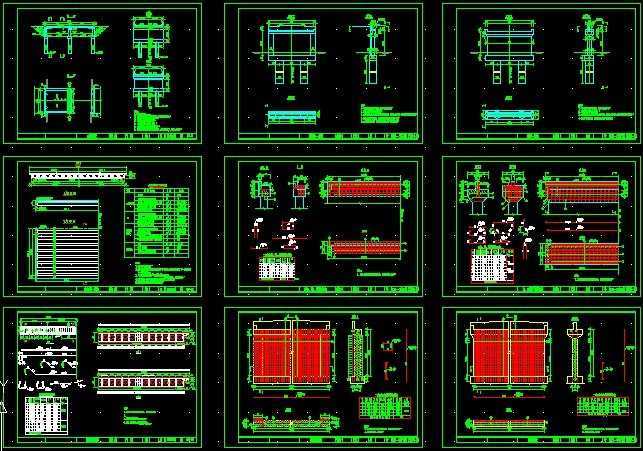 某桥梁全套施工图纸