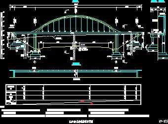 1-35m系杆拱桥施工图