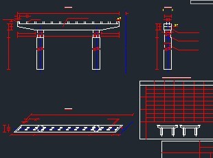 桥梁桥墩设计图纸