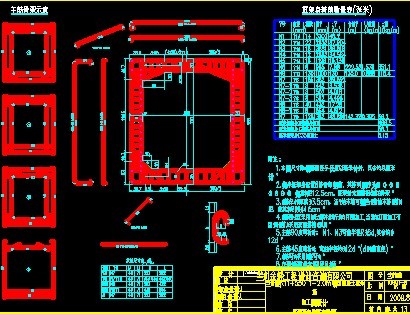 框架涵钢筋图免费下载 - 桥梁图纸 - 土木工程网