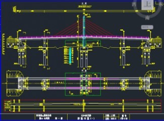 桥型布置图