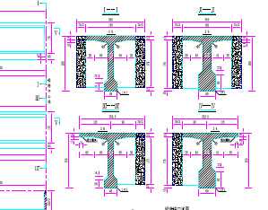 桥梁主梁一般构造图
