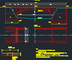 某石拱桥设计图