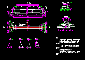圆管涵以及盖板涵施工图