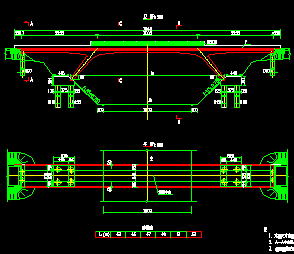 斜腿刚构大桥施工图纸