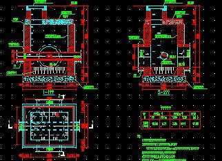 检查井工作井倒虹吸全套图纸