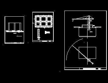 沉井方案布置图