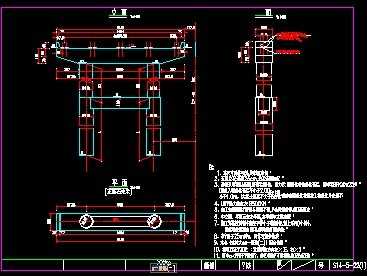 大桥桥墩一般构造图免费下载 - 其它图纸 - 土木工程网
