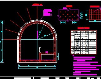 某公路过水隧道设计图(全套)