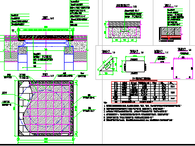 隐形井盖施工图及现场图片