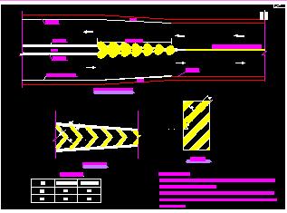 道路标线设计图纸