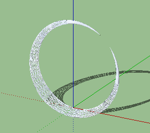 抽象雕塑sketchup模型