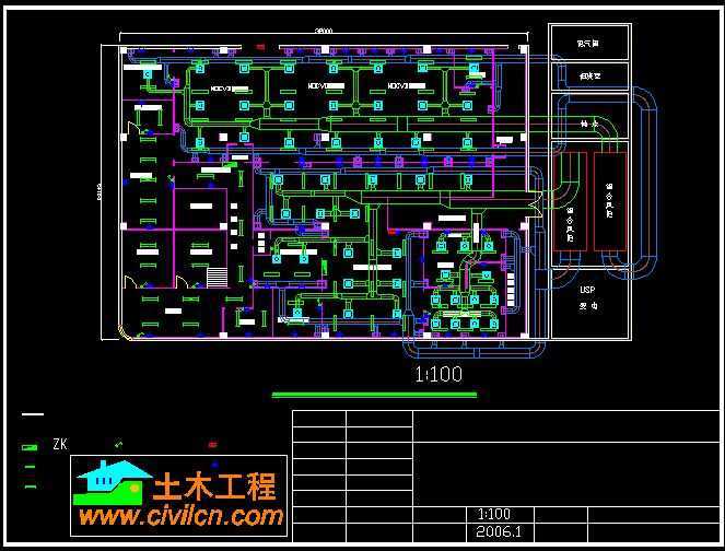 实验室洁净工程图纸全套