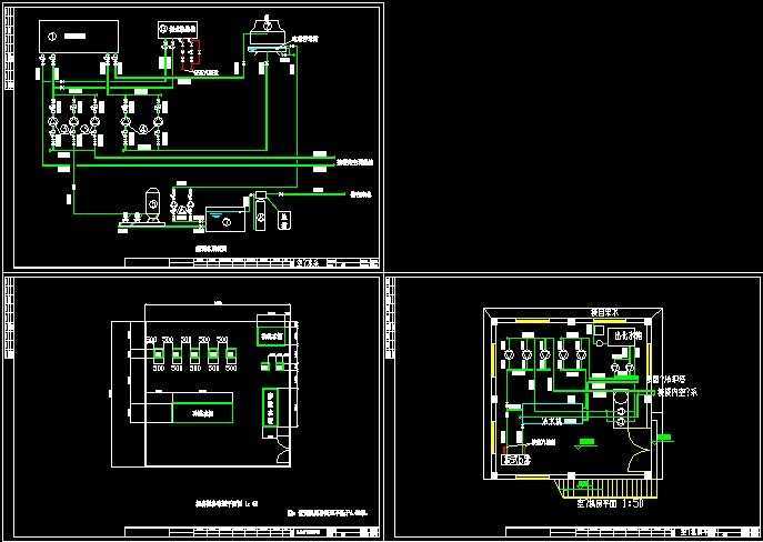 空调机房平面布置图