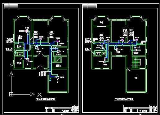 中央空调平面布置图纸