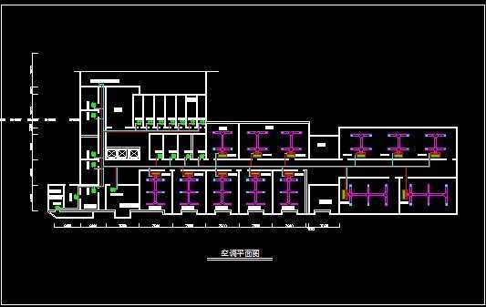 美的风冷模块图纸