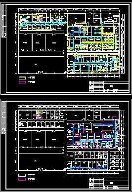 兽药厂净化空调施工图