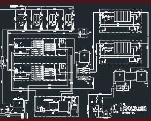 锅炉补给水处理工艺系统图