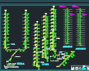 某高层住宅采暖防排烟系统设计图