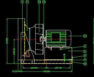 风机装配设计图