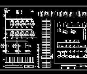 某大学90kw蒸汽锅炉控制柜原理图