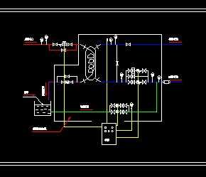 某供暖换热站工艺流程图