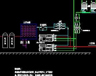 水源热泵流程图