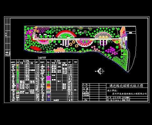 景观工程cad竣工图免费下载 - 园林建筑及相关 - 土木