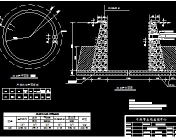 蓄水池设计断面纸