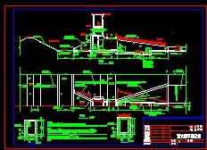渠道泄洪闸施工图