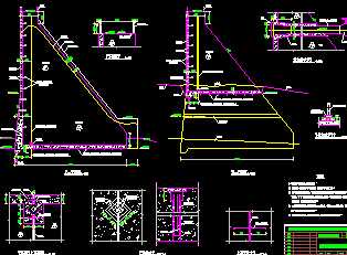 某大坝结构布置图