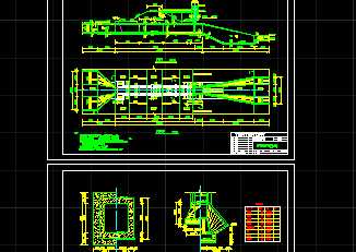某电站涵闸工程设计图