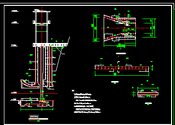 某进水闸室结构设计图