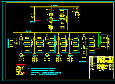某泵站电气接线图