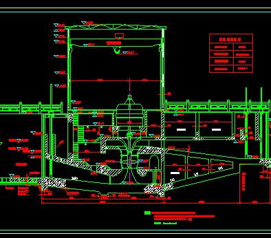 某泵站结构设计图纸