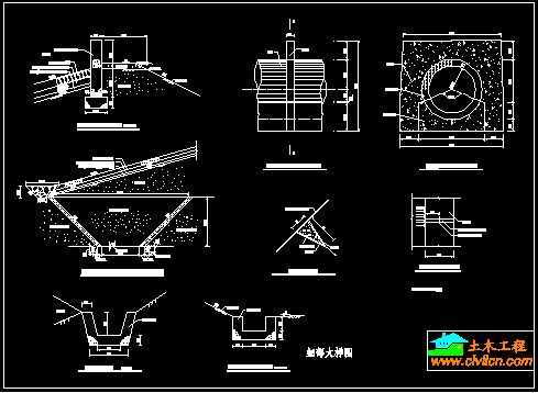 碾压式均质土坝施工图