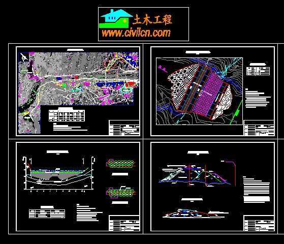 上下围堰施工图