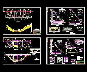 某大坝结构布置图