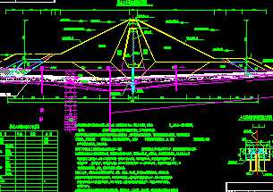 某挡水坝坝体设计图